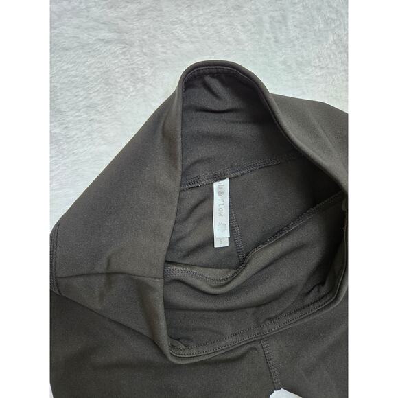 EBB & FLOW Women's Small/Medium Black High Waist Inseam Bike Shorts w/Pockets - Picture 6 of 7